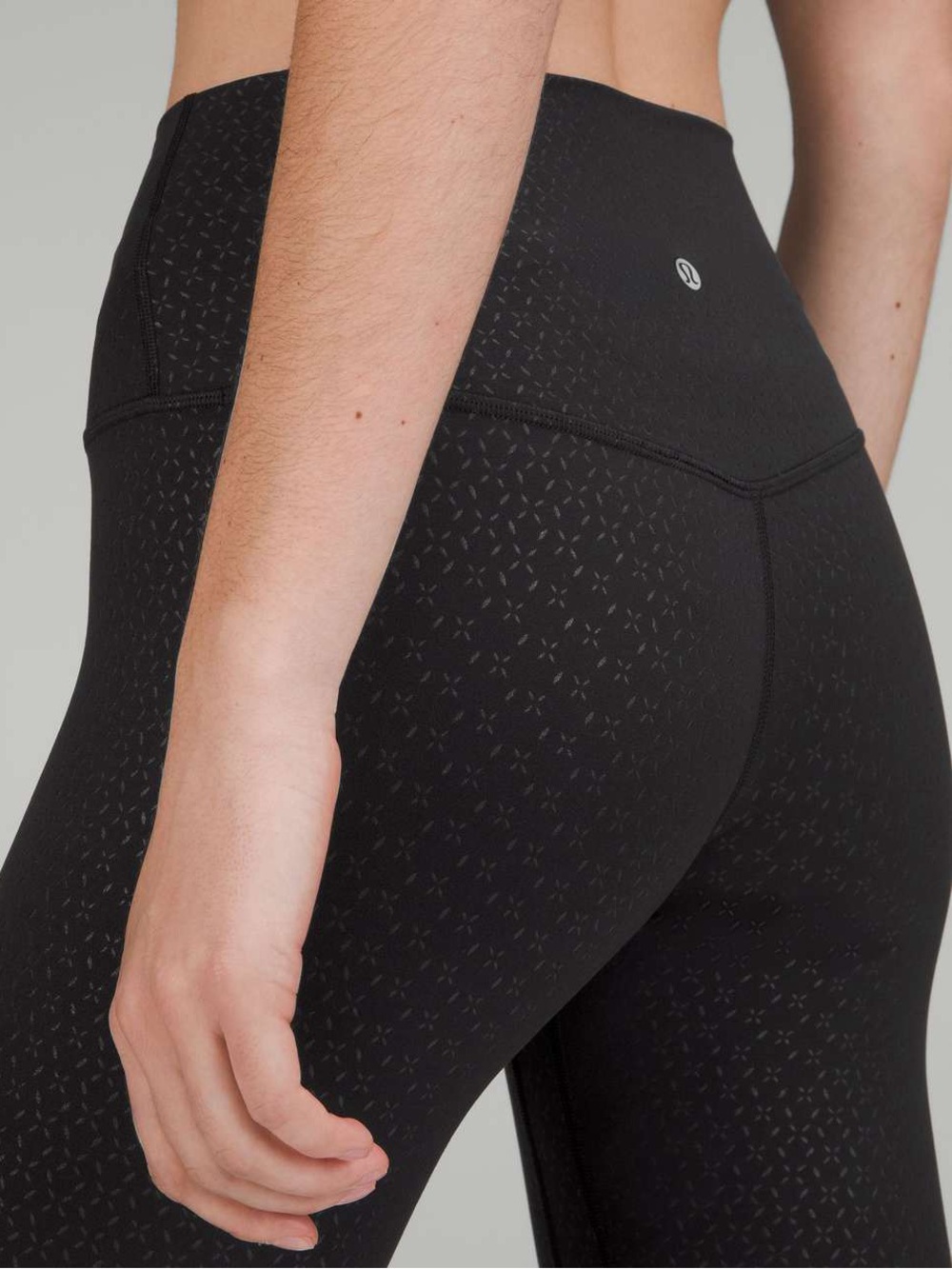 Lululemon Align High-Rise Legging Size 2 Gradiate Geo Emboss Black